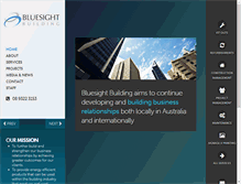 Tablet Screenshot of bluesight.com.au